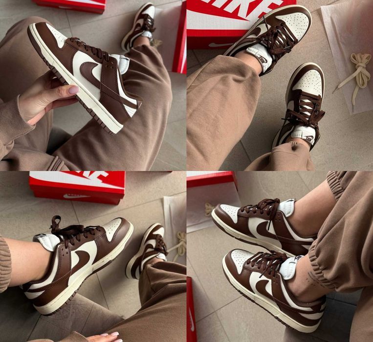Кроссовки Nike Dunk Low Cacao Wow 36-45 Новинка Весны! Наложка! Топ