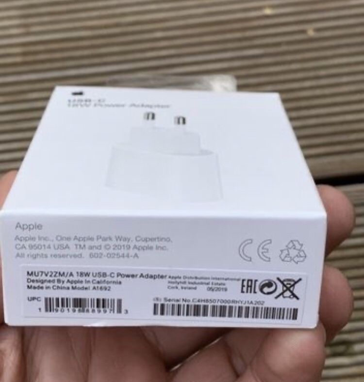 Iphone Apple 18W Type-c USB Original Блочек на iphone 13