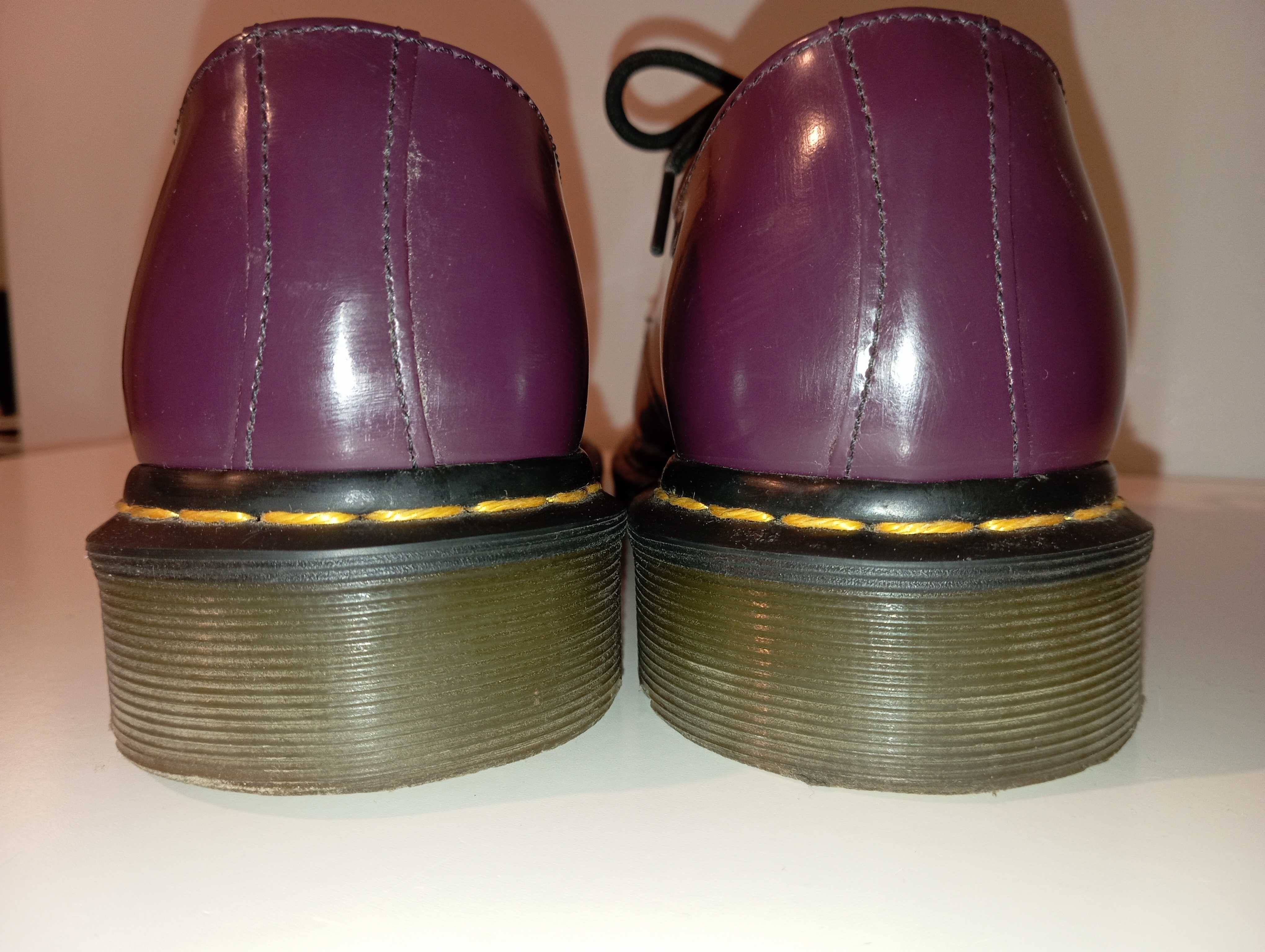 Dr Martens 1461 martensy purple r. 40 półbuty jak nowe