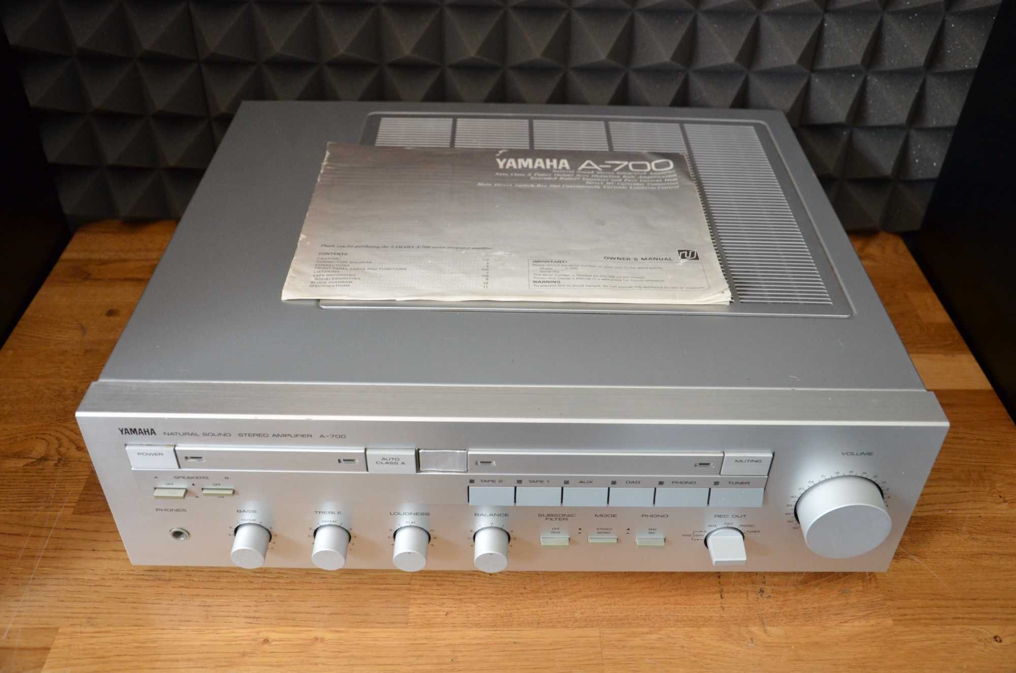 Wzmacniacz YAMAHA A-700 / 630 W / CLASS A