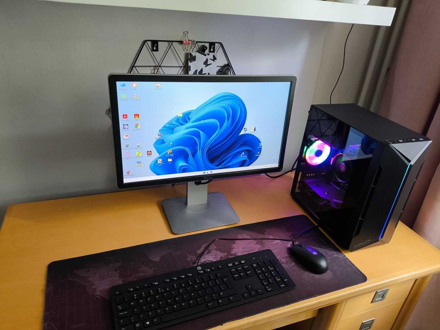Komputer do gier Ryzen 5, RTX4060+monitor