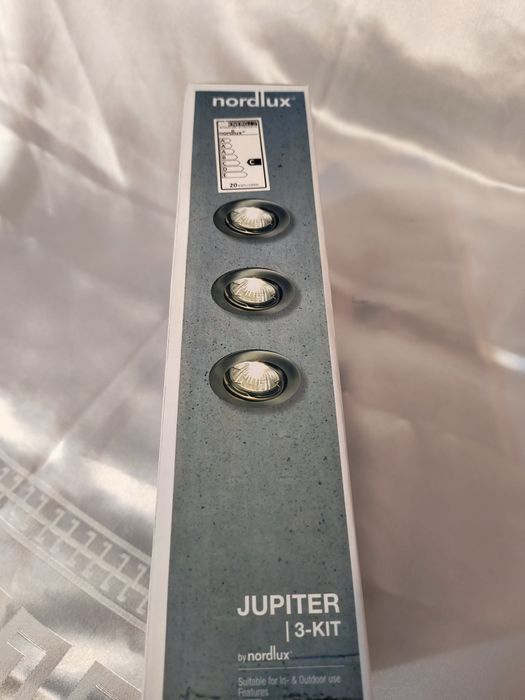 Nordlux Jupiter 3-Zestaw oprawek Wpuszczany
