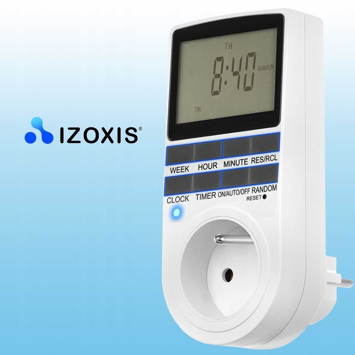 Programator Czasowy Włącznik Wyłącznik Prądu Timer LCD
