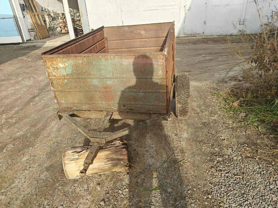 Доставка Самодельный Прицеп легковой для мотоблока причіп