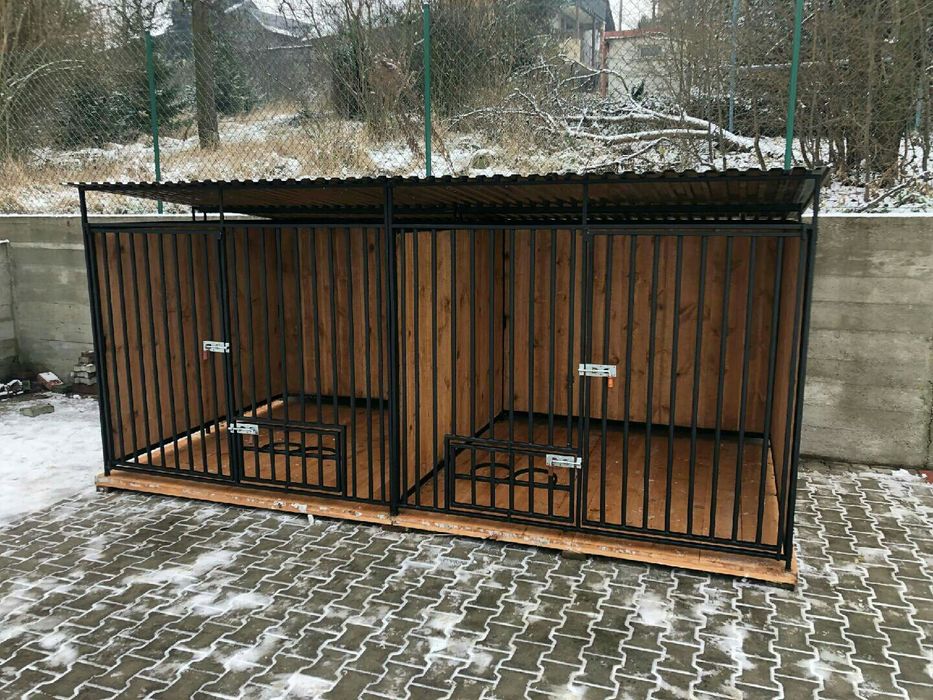 3mx2m kojec dla psa .Mocny boks klatka zagroda. BUDA