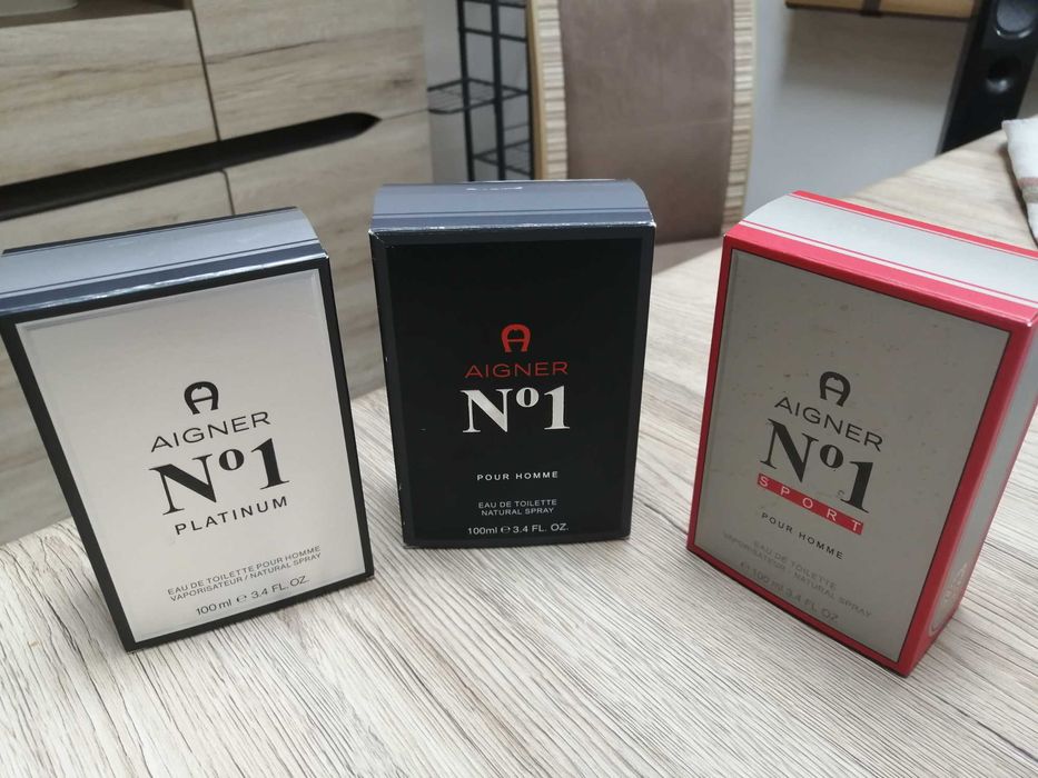 Męskie wody toaletowe firmy AIGNER