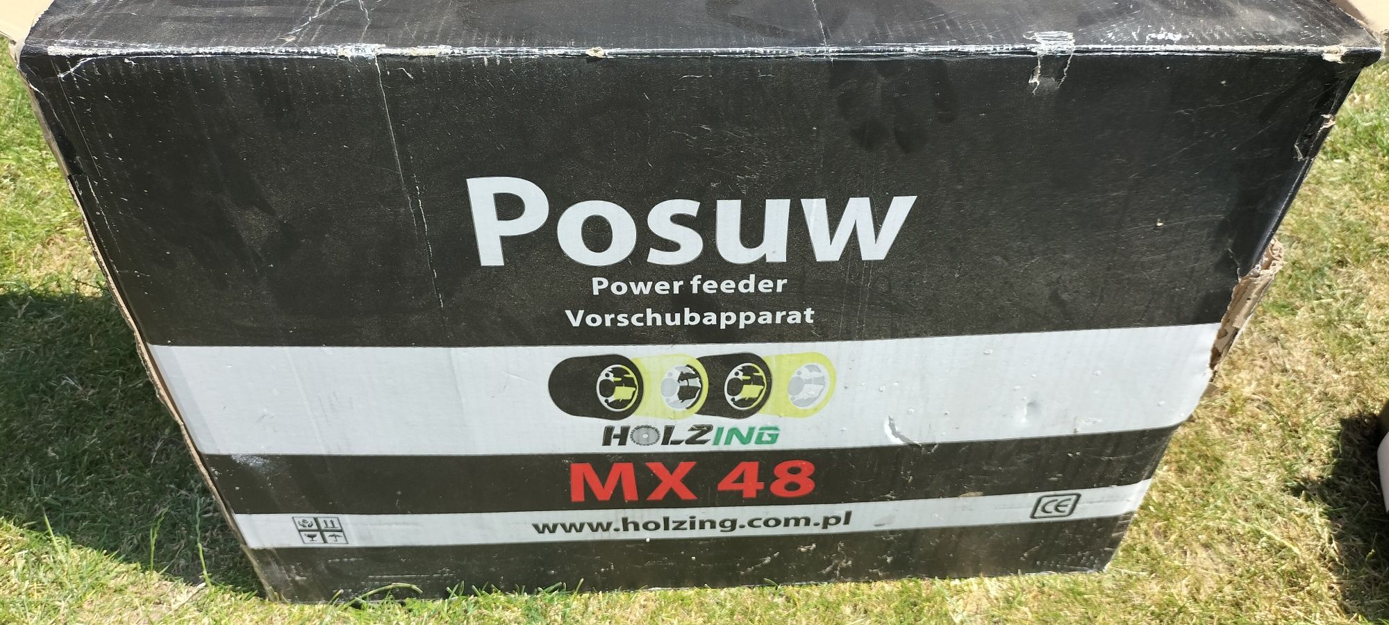 Posuw mechaniczny 4 rolkowy + podstawa
