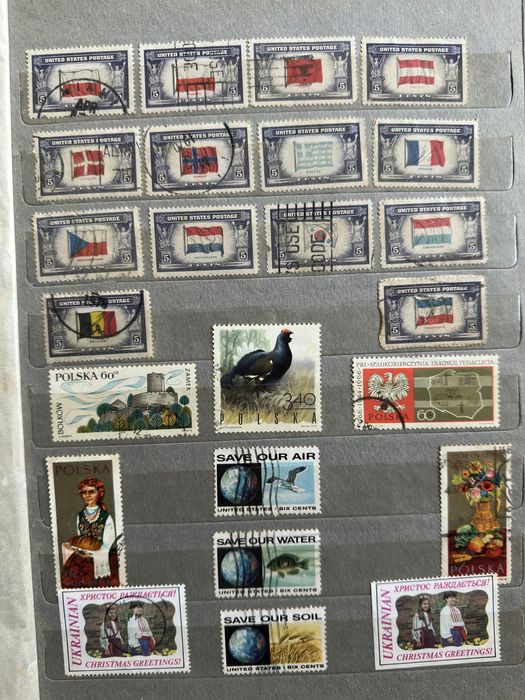 Поштові марки різної тематики