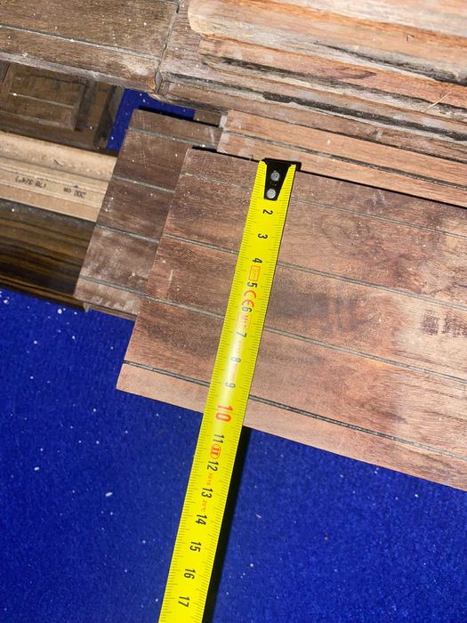 Tacos de Madeira para Chão de Deck