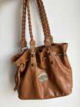 Torba Mulberry camel skorzana