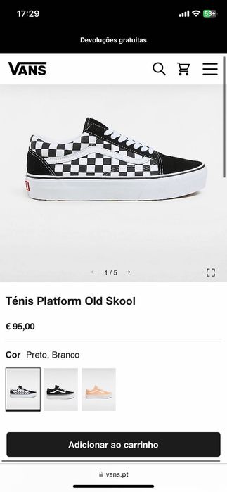 Tênis Vans old Skool Novo