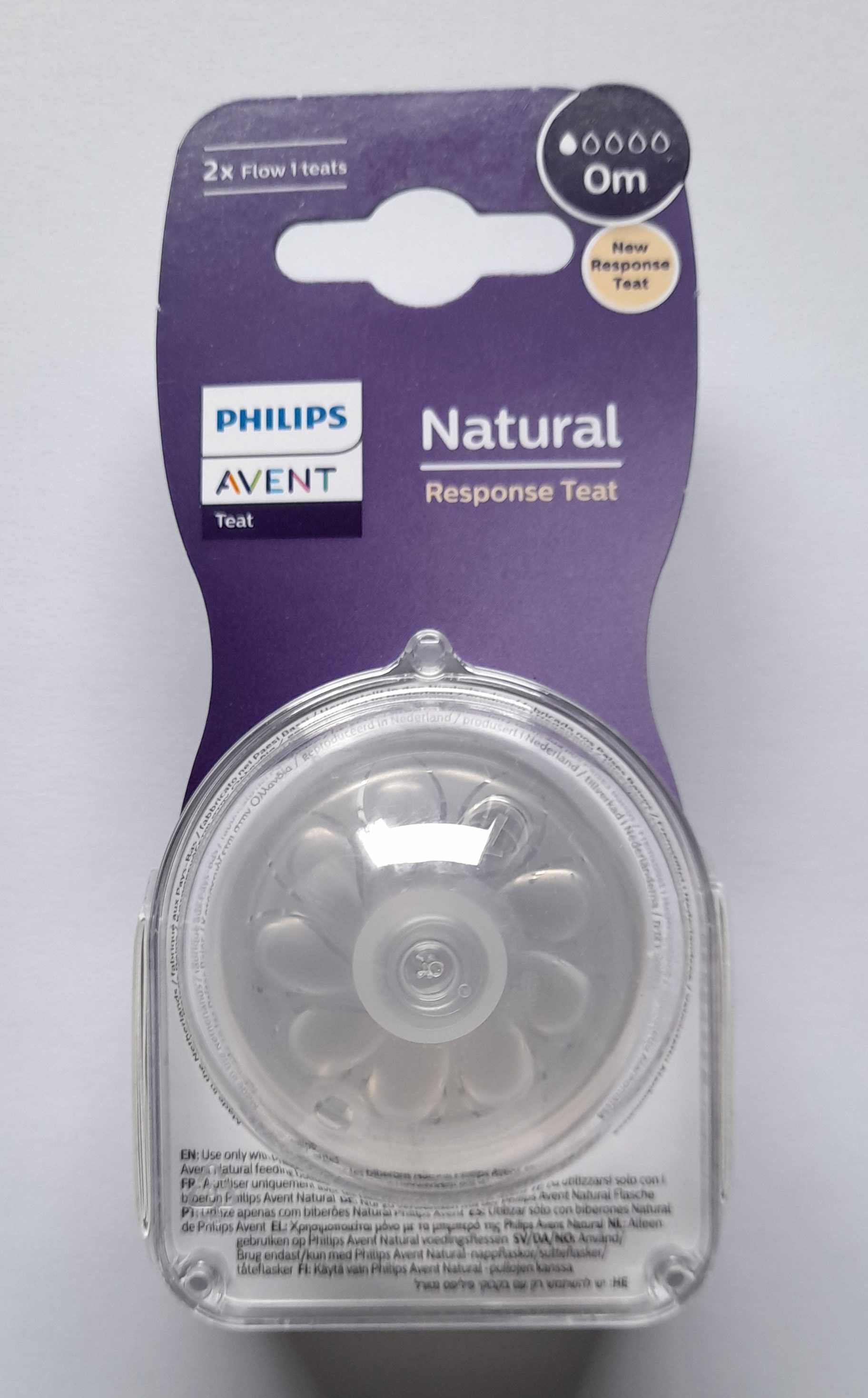 Philips Avent smoczek rozmiar 1 dla 0m+ 2 sztuki