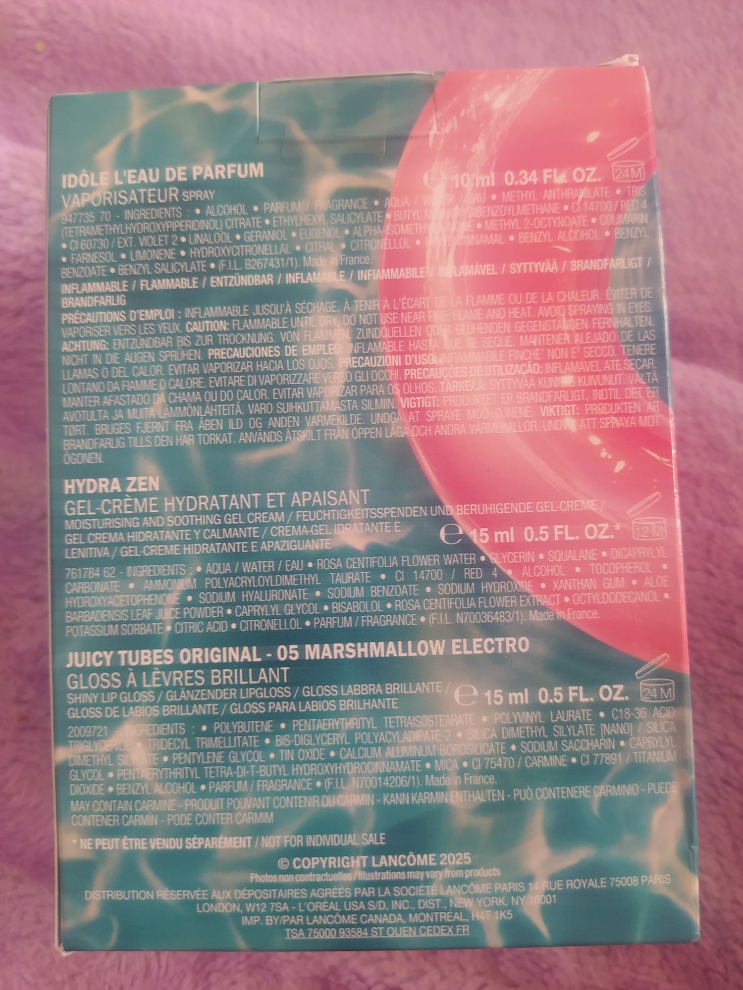 Lancome zestaw juicy summer