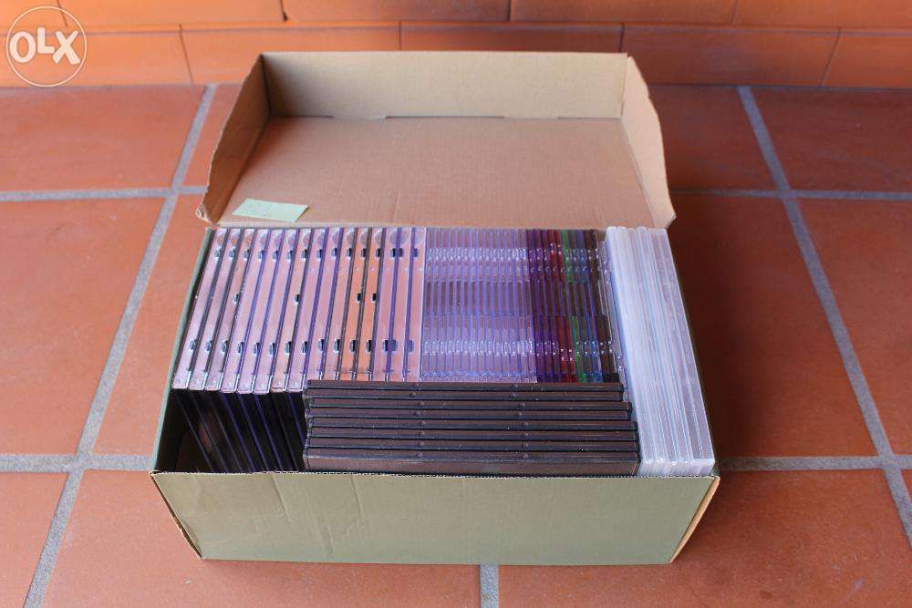 Caixas de CD's/DVD's