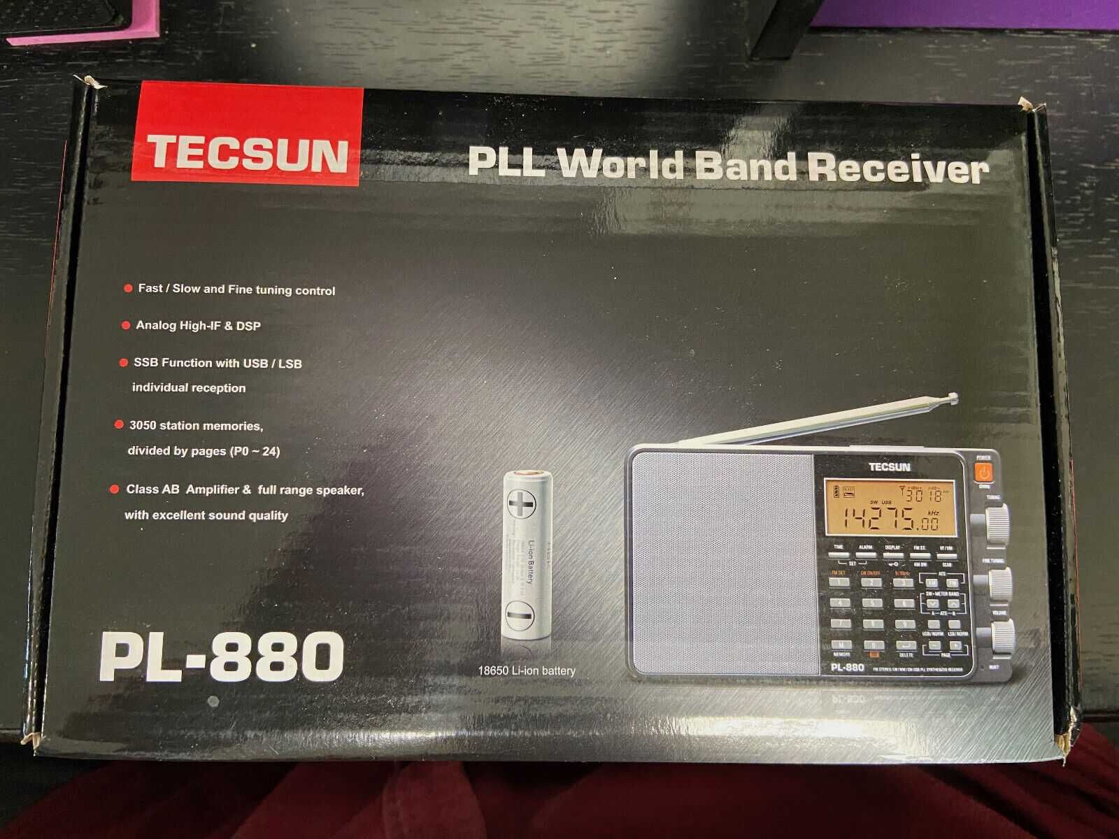 Tecsun PL- 880 совершенно новый не использовался