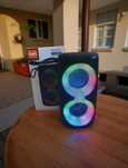 Портативна bluetooth колонка з кольоровою підсвіткою rgb