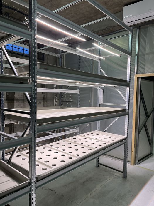 Лотки для гідрапоніки 195 см на 70 см