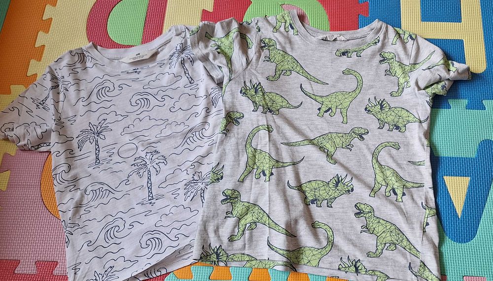 T-shirty koszulki h&m 122/128