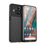 Thunder Case Elastyczne Pancerne Etui Pokrowiec Nokia X100 Czarny