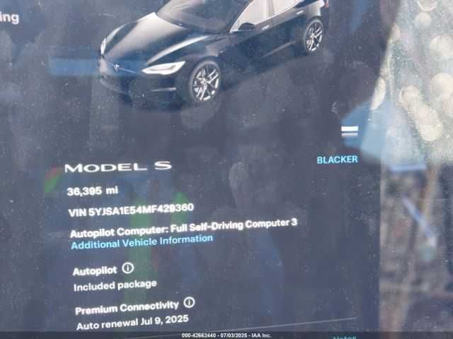 Tesla Model S Long Range Dual Motor All-wheel Drive 2021  *