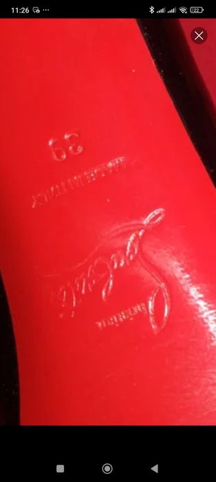 Sapatos Christian Louboutin HYPER PRIVE 120