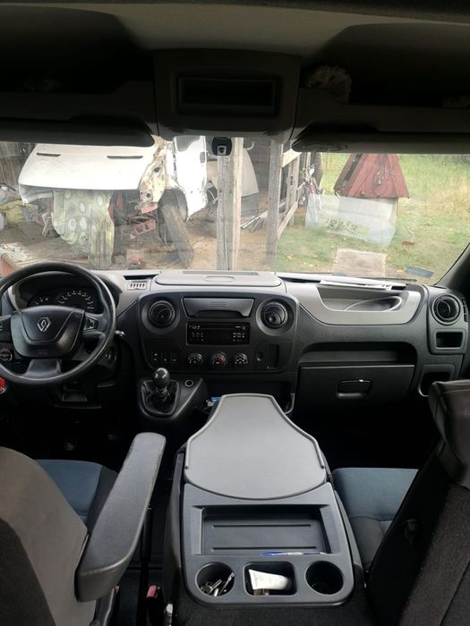 Renault Master Doka, Brygadówka, webasto, bagażnik dachowy, regał