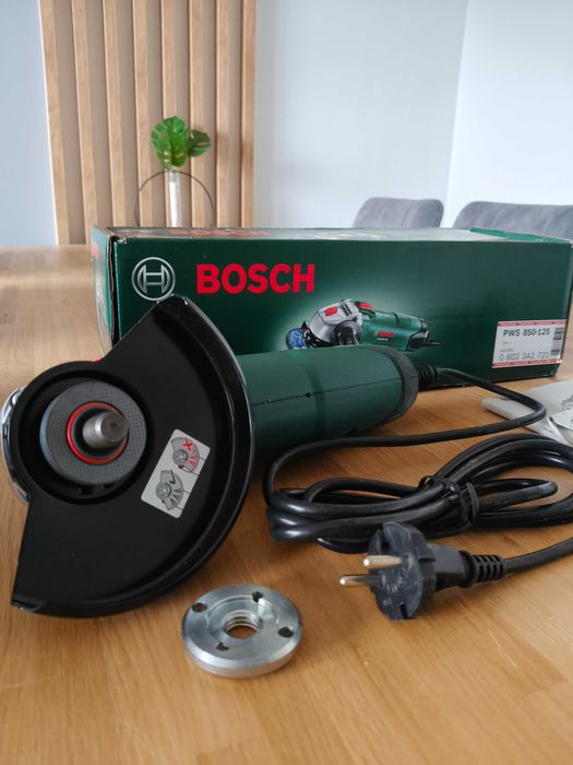 Szlifierka kątowa BOSCH PWS 850-125 stan IDEALNY