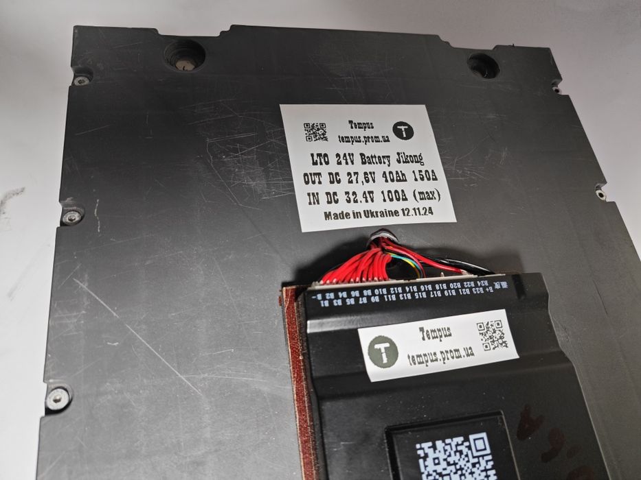 Литий-титанатный аккумулятор 24В 40Ач TOSHIBA SCiB с BMS JIKONG 150A