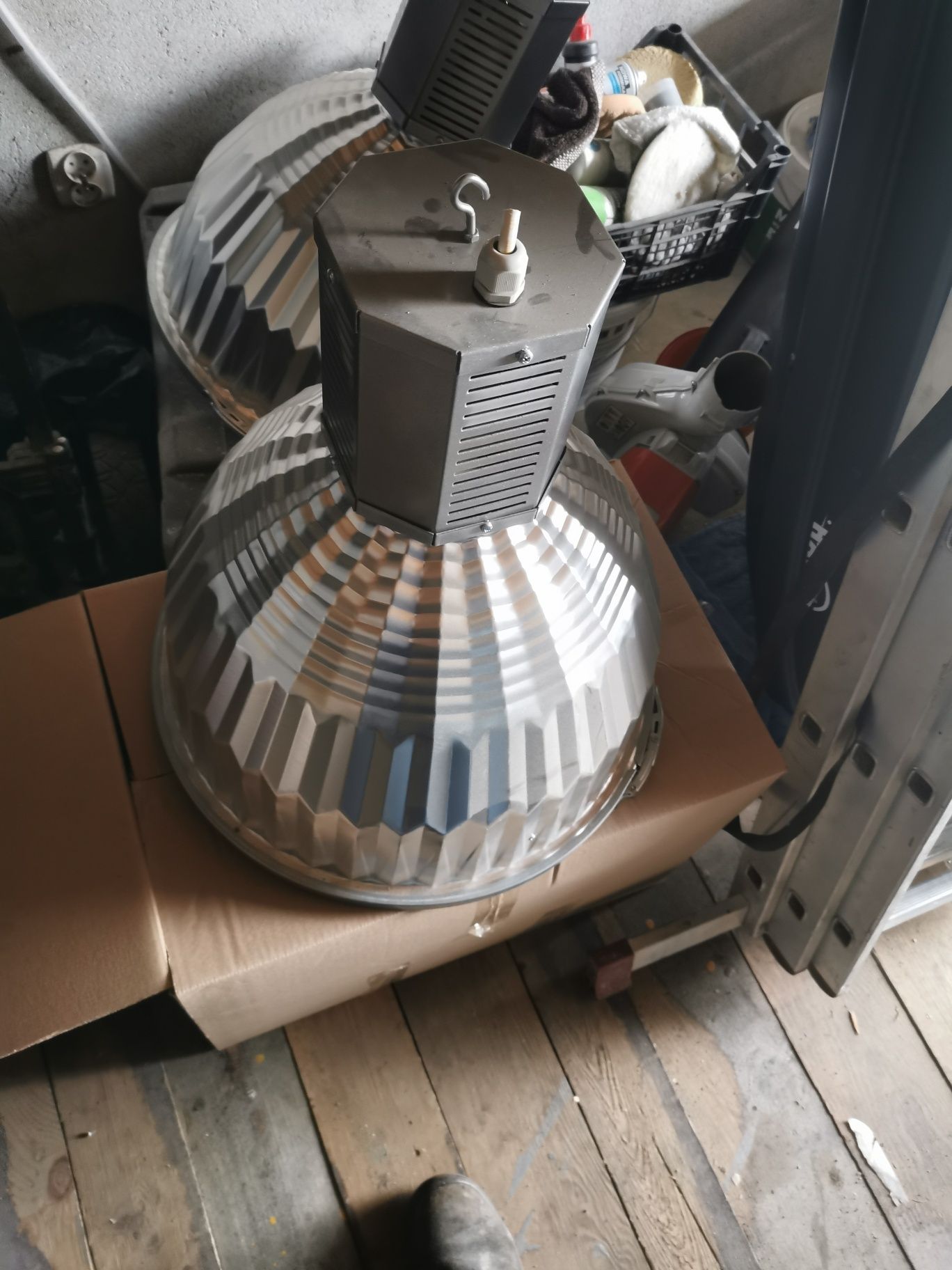 lampa retro aluminiowa