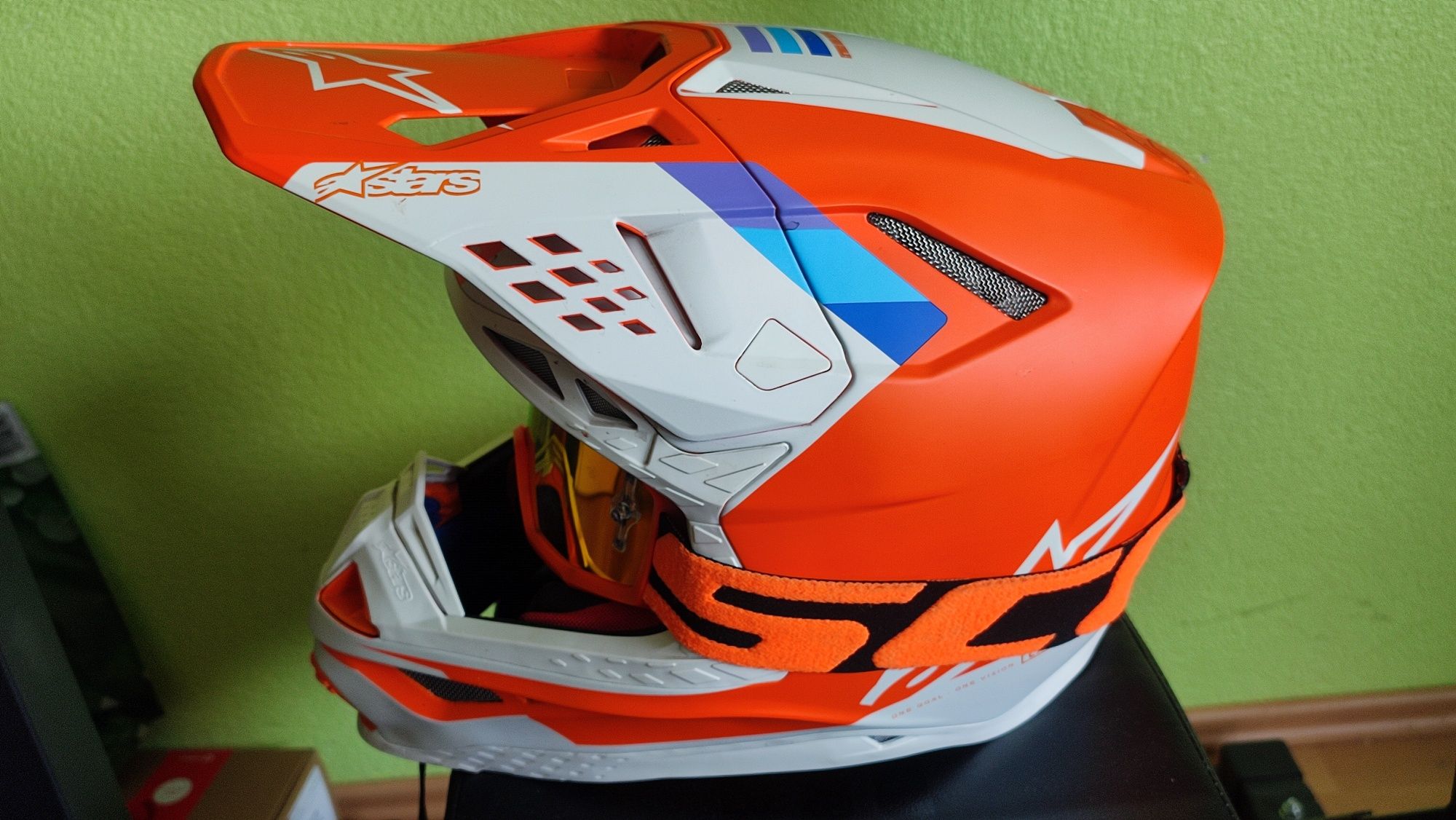 Kask motocross Alpine Stars L