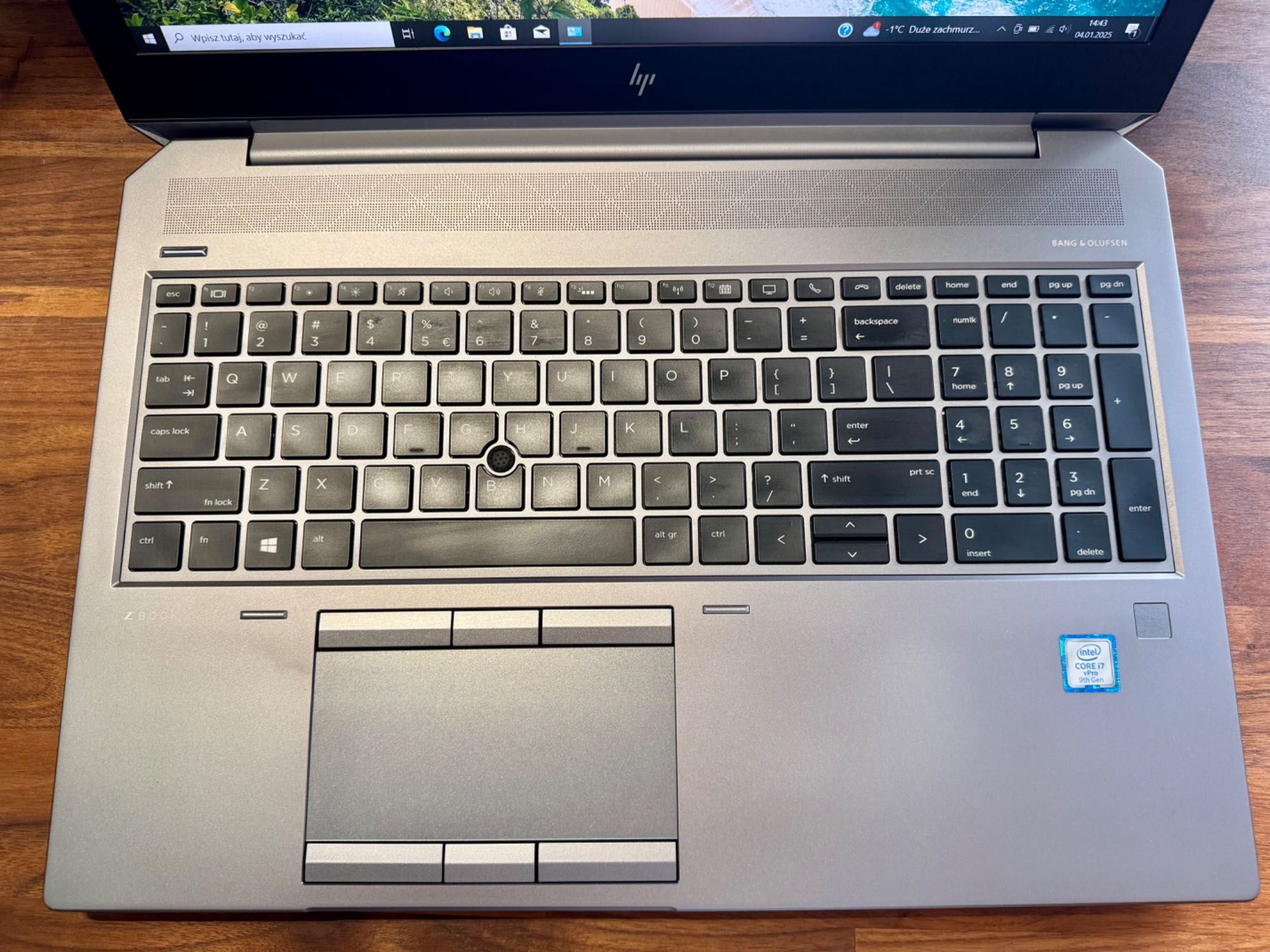 HP Zbook 15 G6 - Core i7-9850H, 32GB RAM, 768GB SSD, Win 11 Pro
