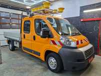 Fiat Ducato Doka Brygadówka Służba Drogowa 2.3 Diesel Sprowadzony Webasto Klimatyzacja  Brygadówka 7 Miejsc Klimatyzacja Webasto Hak Służba Drogowa 2.3 Diesel