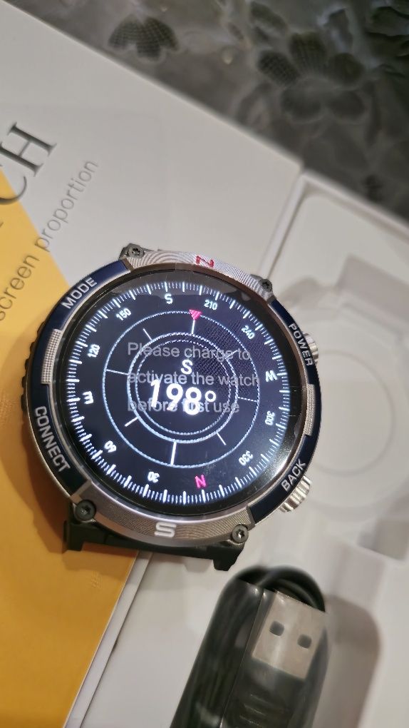 Zegarek Męski Smartwatch Blue x11