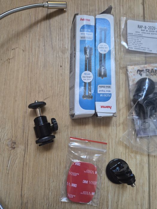 Akcesoria do aparatu kamery gopro go pro ram mounts