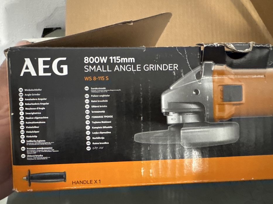 Rebarbadora aeg 800w