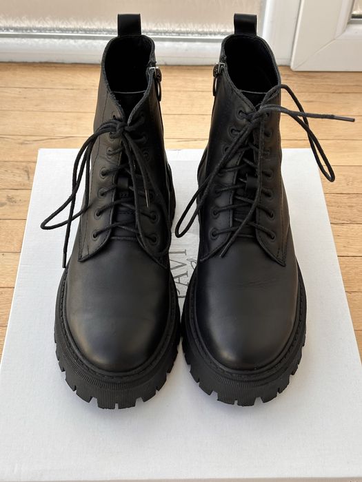 Жіночі зимові шкіряні черевики/демісезон