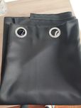 Cortinas opaca preto 181x136