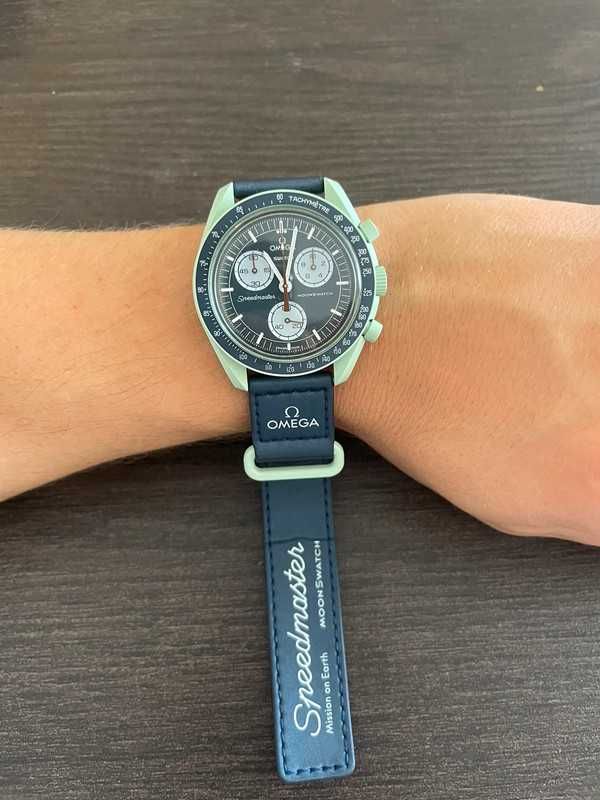 Omega x Swatch Earth SO33G100 Ekologiczny Design
