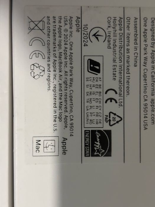 Продам Ноутбук Apple MacBook Air M1 13.3'' 256Gb MGN63 Space Grey 2020