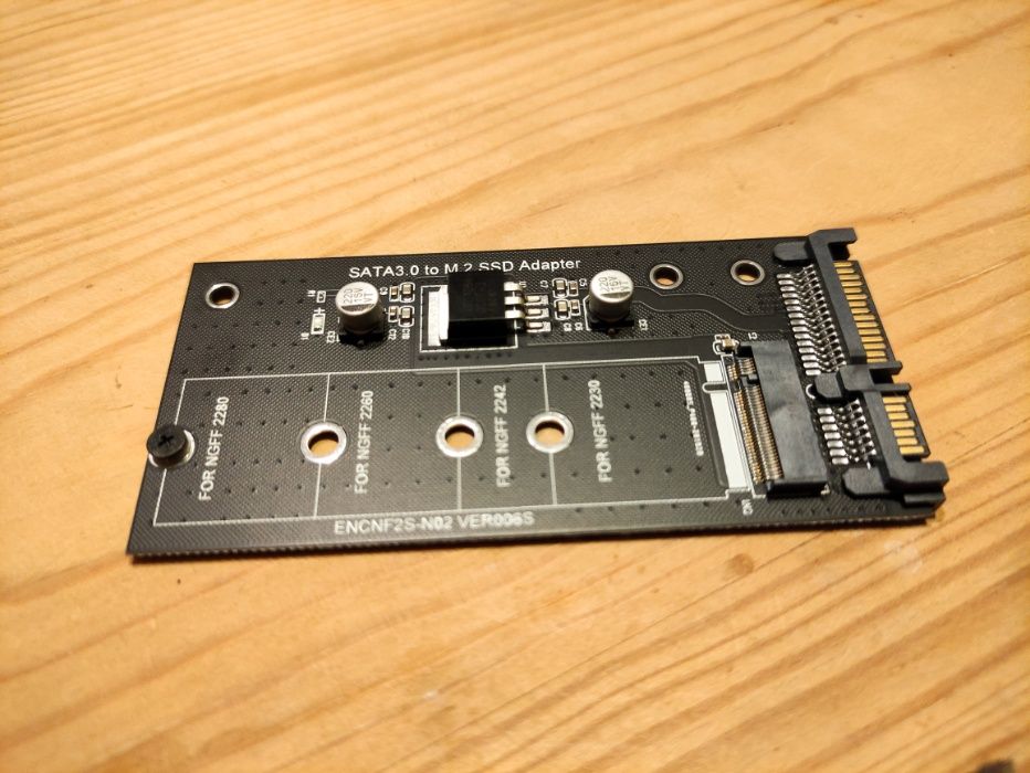 Adaptador SSD M.2 para SATA 3 (NOVO)