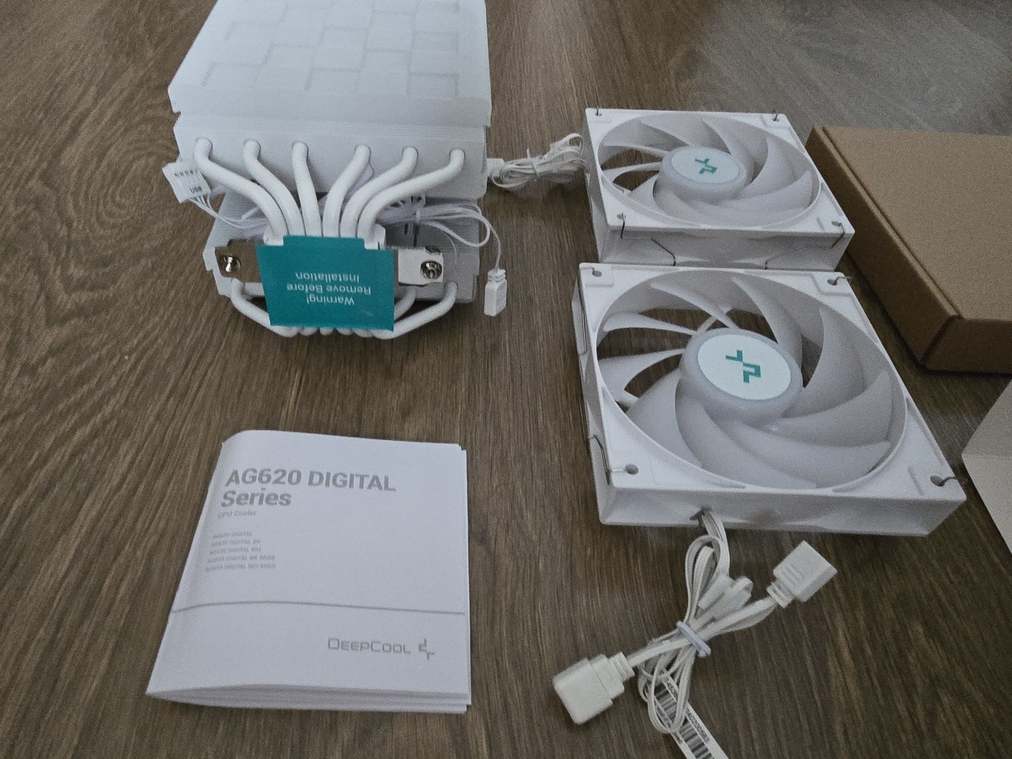 Продам систему охолодження DeepCool AG620 DIGITAL ARGB White