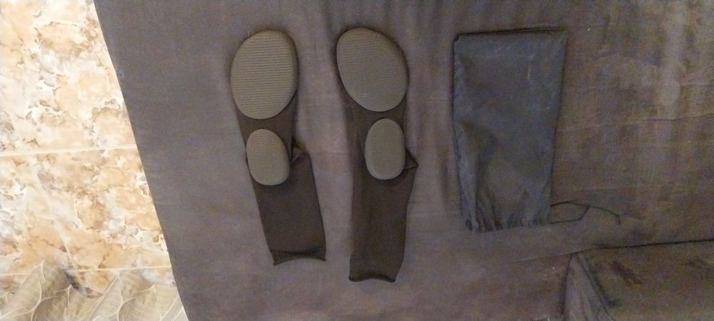 Meia/sapato em preto