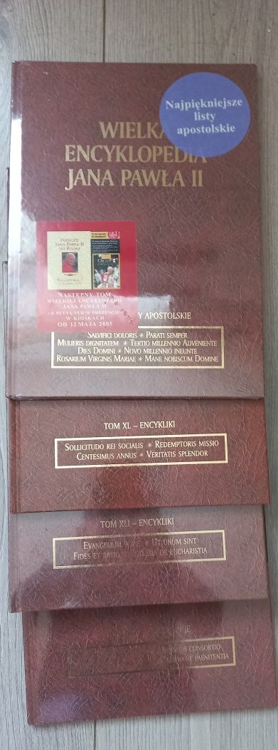 Zestaw 27 tomów Papież Wielka encyklopedia Jana Pawła II