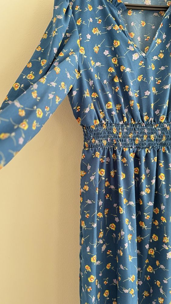 Vestido curto com manga