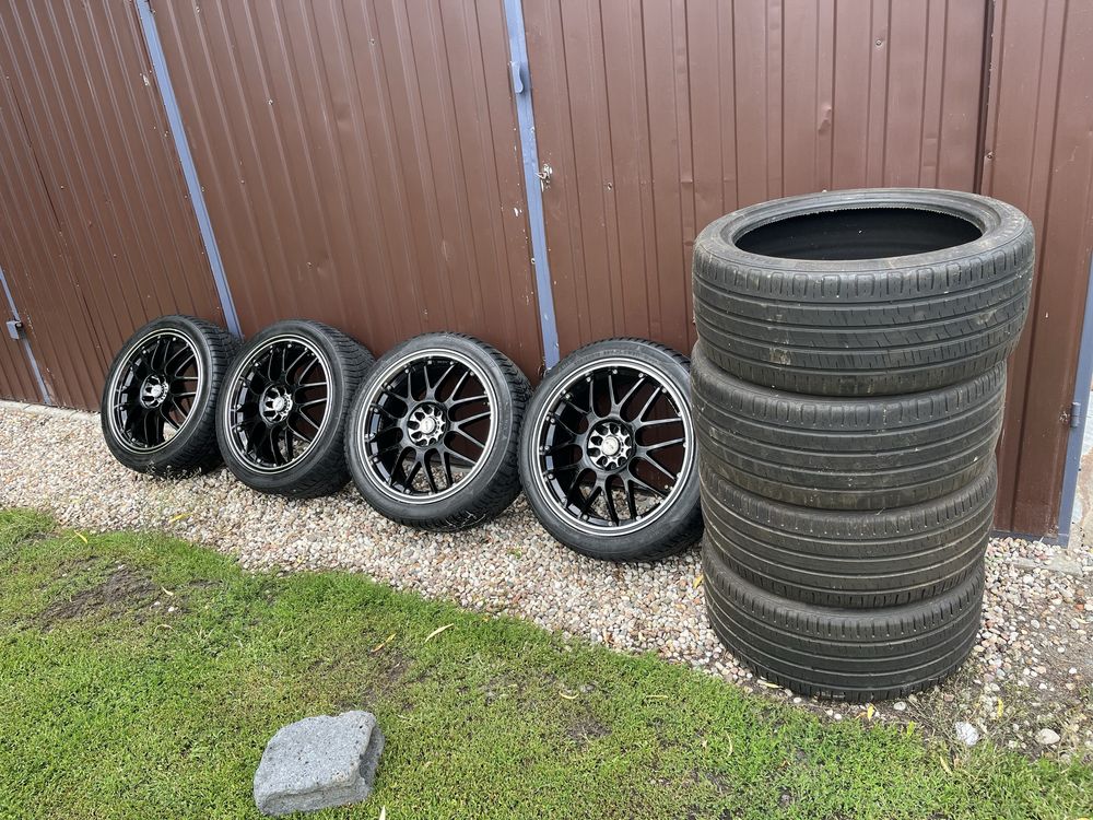Felgi PLATIN R18 5x112 z oponami zimowymi i letnimi