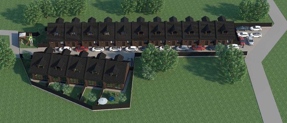 РОЗТЕРМІНУВАННЯ. Таун-хаус 90м2, 10 км от Киева, Ходосовка