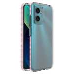 Spring Case pokrowiec żelowe etui z kolorową ramką do Xiaomi Redmi 10