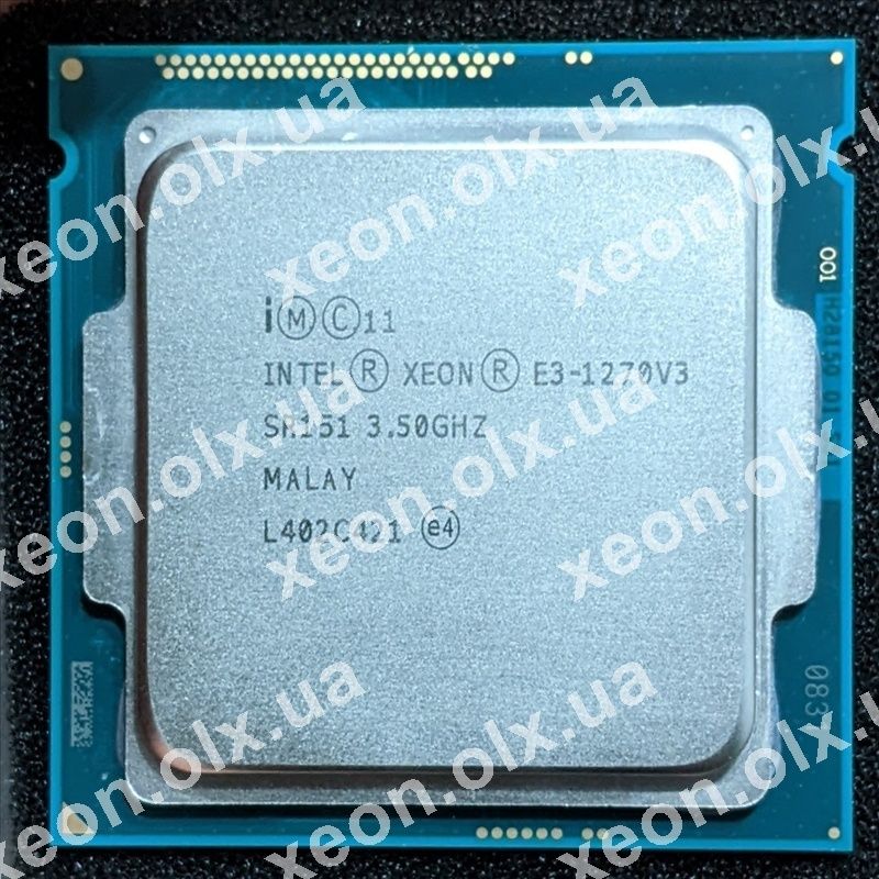 Процесор Intel Xeon E3 1240v3  Гарантія 6 міс. асортимент