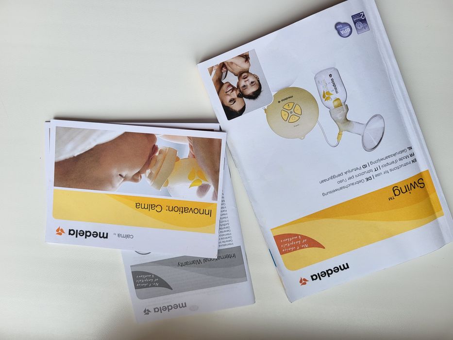 Молоковідсмоктувач Medela swing (працює від мережі або батарейок)