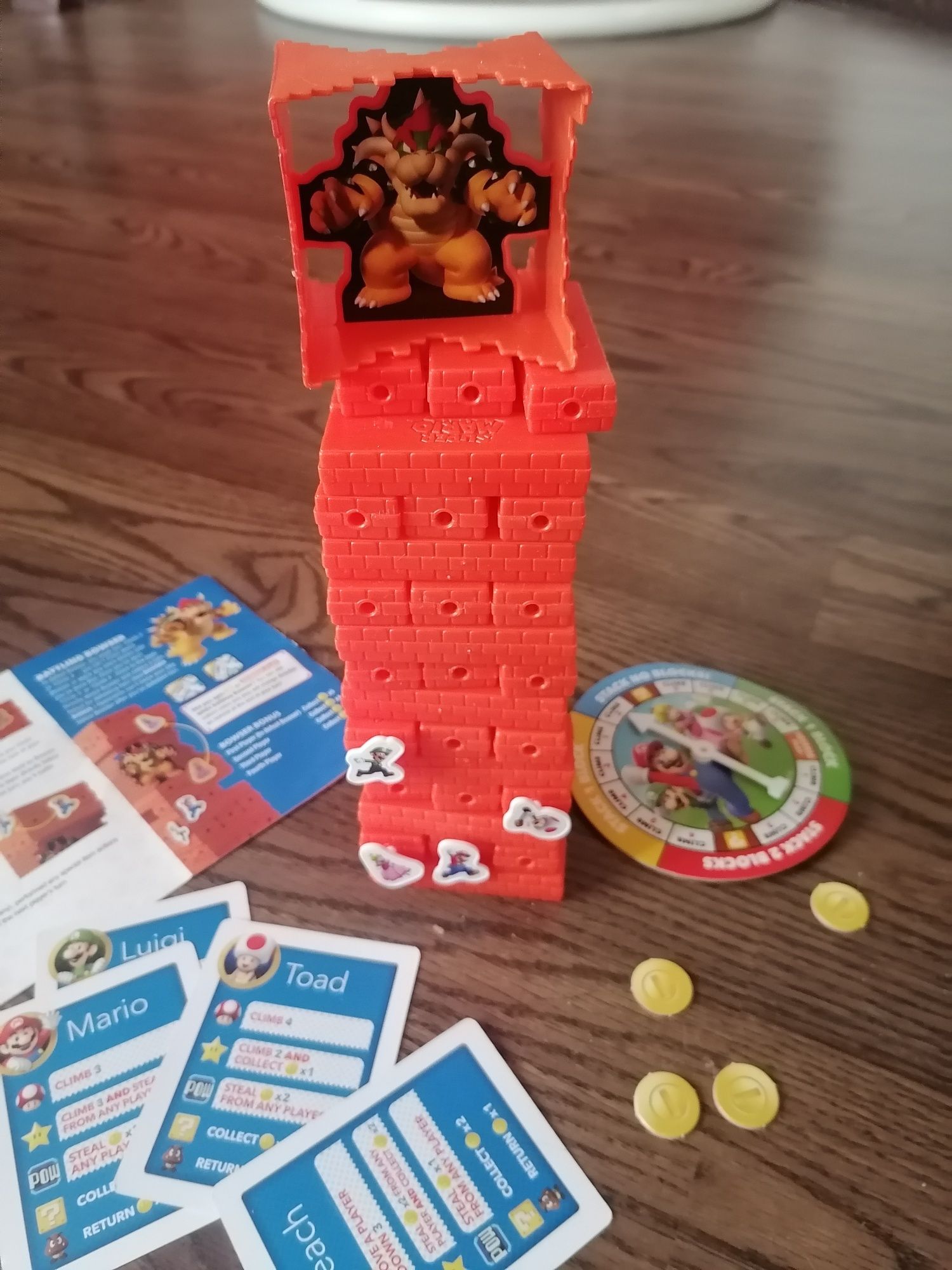 Башня дженга Марио хасбро hasbro Mario jenga